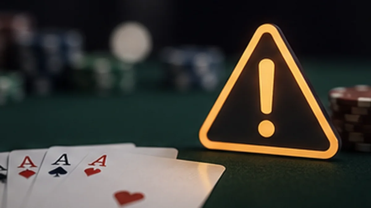 德州扑克 App(应用程序)下载权限风险检查的现实风格原创配图,展示用户核验页面来源、客服边界和下载安全信息的场景